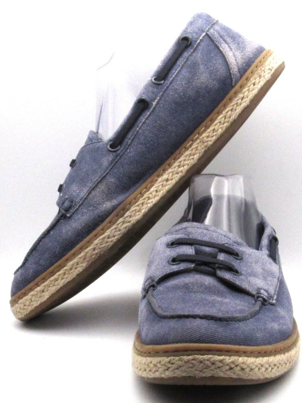 Vionic Blue Denim Bay Women's Flats Size 10 Excellent Condition